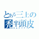 とある三上の禿半頭皮（エムジハゲ）