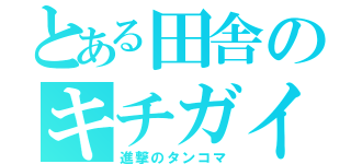 とある田舎のキチガイ（進撃のタンコマ）