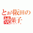 とある阪田の焼菓子（ウエハース）