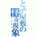 とある屋敷の怪奇現象（アオオニ）