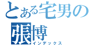 とある宅男の張博（インデックス）