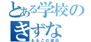 とある学校のきずな（ももこの彼氏）