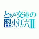 とある交述の淫小江六Ⅱ（チンセックス）