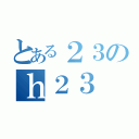 とある２３のｈ２３（）