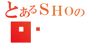 とあるＳＨＯのʶ²（）