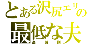 とある沢尻エリカの最低な夫（高城剛）