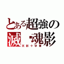 とある超強の滅絕魂影（天影十字軍）