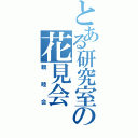 とある研究室の花見会（親睦会）