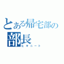 とある帰宅部の部長（ヒキニート）