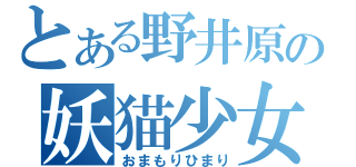 とある野井原の妖猫少女（おまもりひまり）