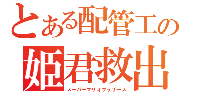 とある配管工の姫君救出（スーパーマリオブラザーズ）