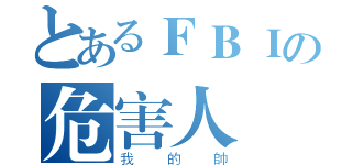 とあるＦＢＩの危害人間（我的帥）