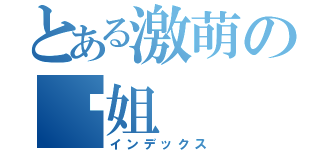 とある激萌の飘姐（インデックス）