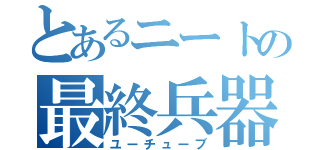 とあるニートの最終兵器（ユーチューブ）