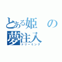 とある姫の夢注入（ドリーミング）