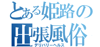 とある姫路の出張風俗（デリバリーヘルス）