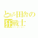 とある田舎の狂戦士（バーサーカー）