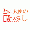 とある天使の暇つぶし（堕天使狩り）