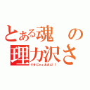 とある魂の理力沢さん（りきにゃぁああん！！）