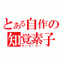 とある自作の知覚素子（センサーカー）