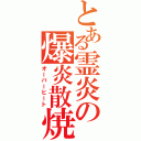 とある霊炎の爆炎散焼（オーバーヒート）