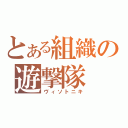 とある組織の遊撃隊（ヴィソトニキ）