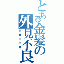 とある金髪の外見不良（羽瀬川小鷹）