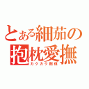 とある細茄の抱枕愛撫（カクカク配信）