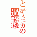 とあるミニカの過給機（キャブターボ）