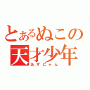 とあるぬこの天才少年（あずにゃん）