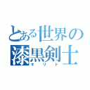 とある世界の漆黒剣士（キリト）