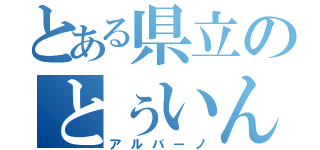 とある県立のとぅいんｔｏ印高校（アルバーノ）