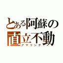 とある阿蘇の直立不動（アマリング）