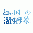 とある国の特殊部隊（タスクフォース）