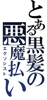 とある黒髪の悪魔払い（エクソシスト）