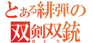 とある緋弾の双剣双銃（ガドラ）