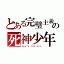 とある完璧主義の死神少年（ＤＥＡＴＨ ＴＨＥ ＫＩＤ）