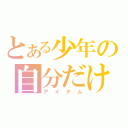 とある少年の自分だけ現実（アイテム）