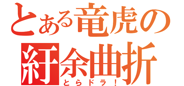 とある竜虎の紆余曲折（とらドラ！）