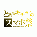 とあるキチガイのスマホ禁（天才えの階段上がり）