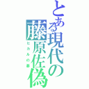 とある現代の藤原佐偽（ヒカルの碁）