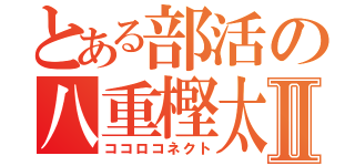 とある部活の八重樫太一Ⅱ（ココロコネクト）