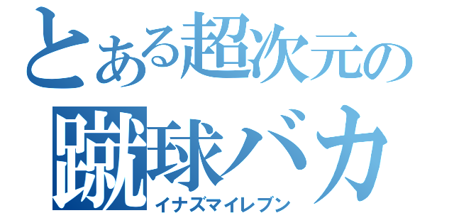 とある超次元の蹴球バカ達（イナズマイレブン）