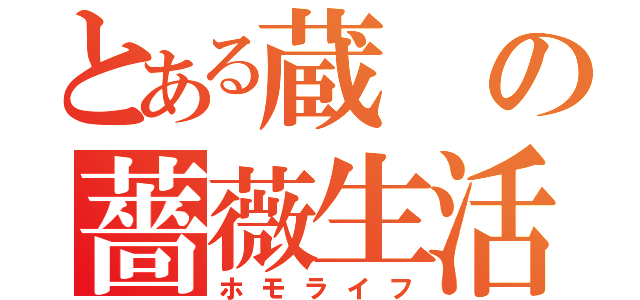 とある蔵の薔薇生活（ホモライフ）