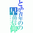 とある青年のの早苗信仰（エムハフリ）