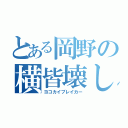 とある岡野の横皆壊し（ヨコカイブレイカー）