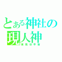 とある神社の現人神（東風谷早苗）