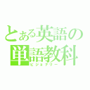 とある英語の単語教科（ビジョナリー）