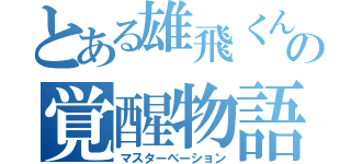 とある雄飛くんの覚醒物語（マスターベーション）