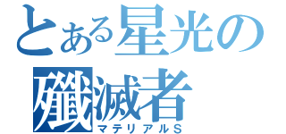 とある星光の殲滅者（マテリアルＳ）